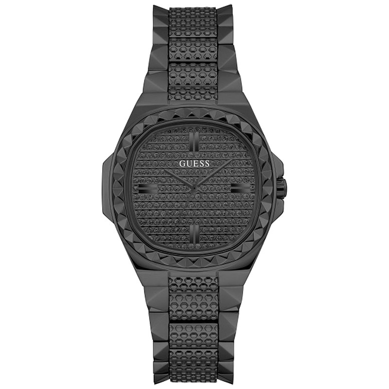 Pánské Hodinky Guess GW0601L2 černý náramek