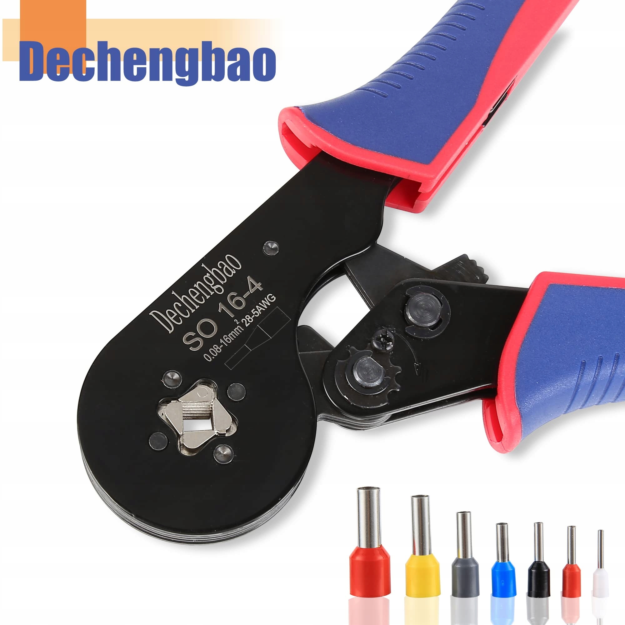 Dechengbao 16-4 Zaciskarka do kwadratowych Model HSC8 16-4