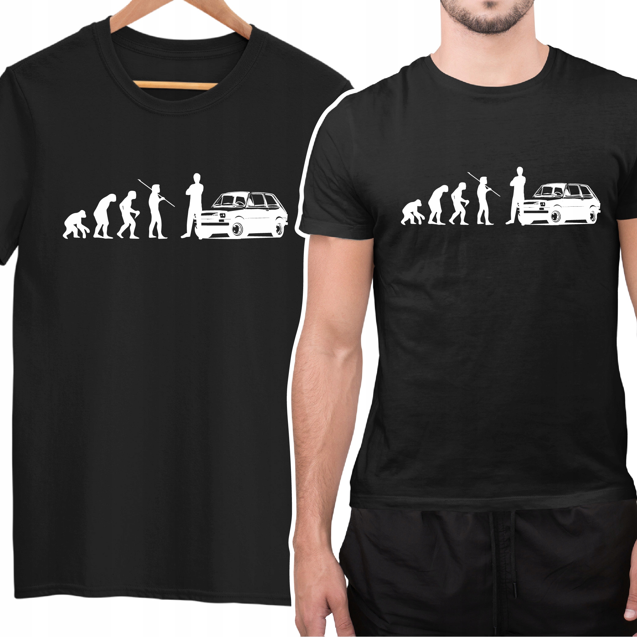 

Tshirt Mały Fiat 126 P Dla Fana Retro Motoryzacji
