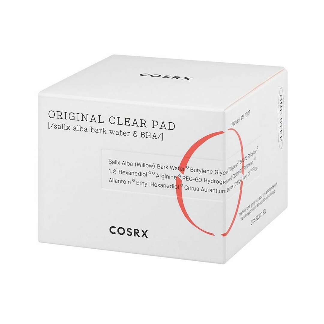 Pleťový peeling Cosrx Aha/bha Odličovací tampony (70 kusů)