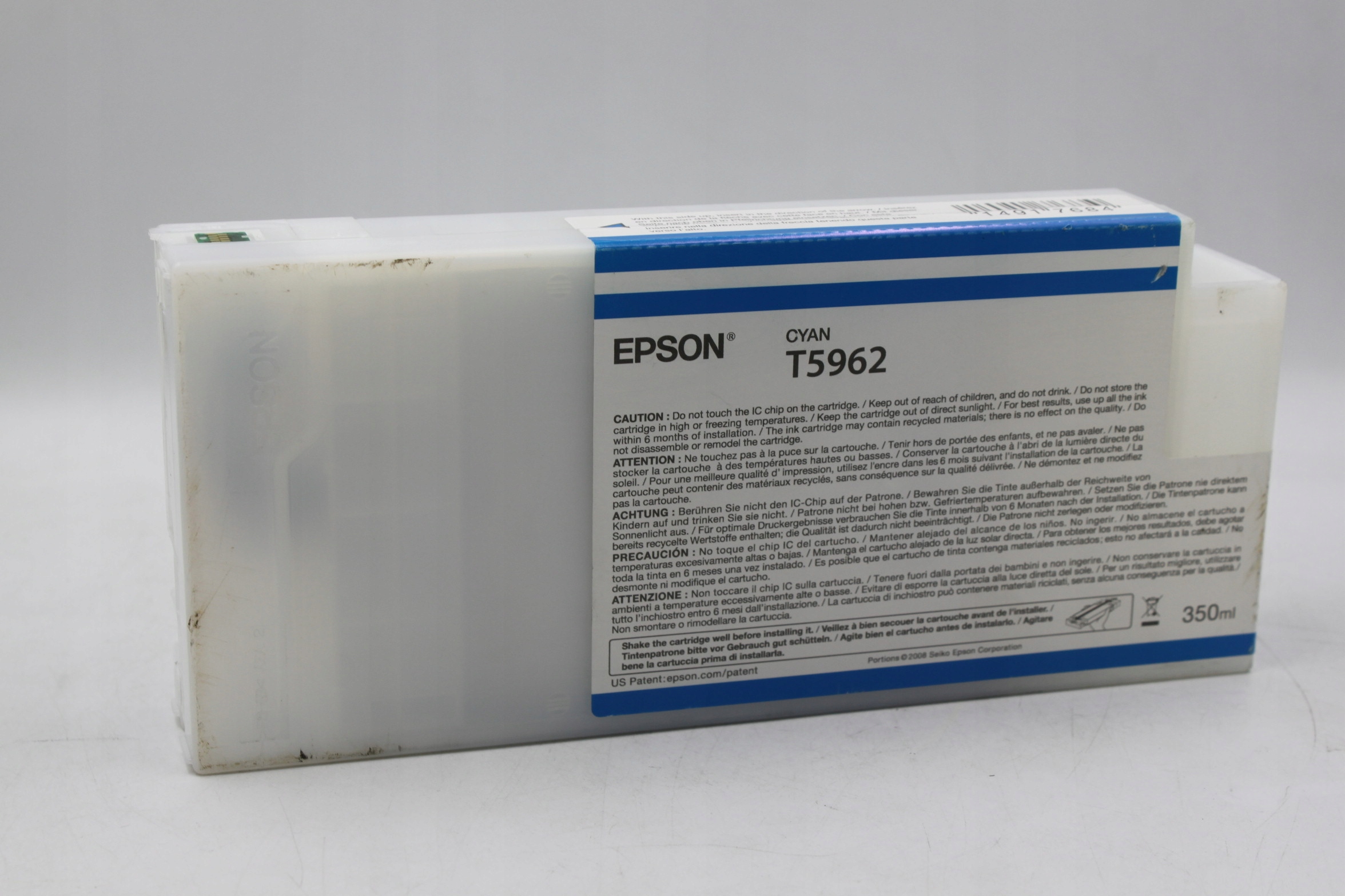 Epson T5962 C13T596200 azúrová (cyan) atramentová kazeta 14-18 originál