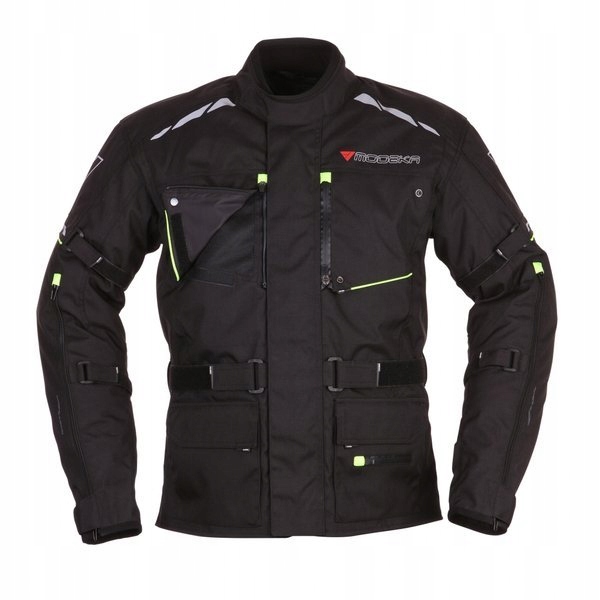 Motocyklowa kurtka Modeka Crookton 4XL trójwarstwowa ocieplenie membrana