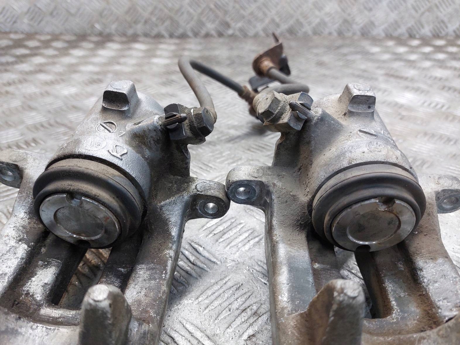 discs brake rear part + plates + calipers AUDI A4 B7 2.0 TDI