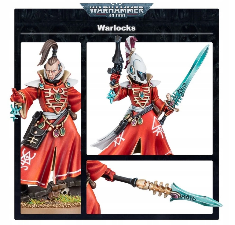 Aeldari - Warlocks Warhammer 40000 Frakcje Eldar/Craftworlds (Xenos Armies)
