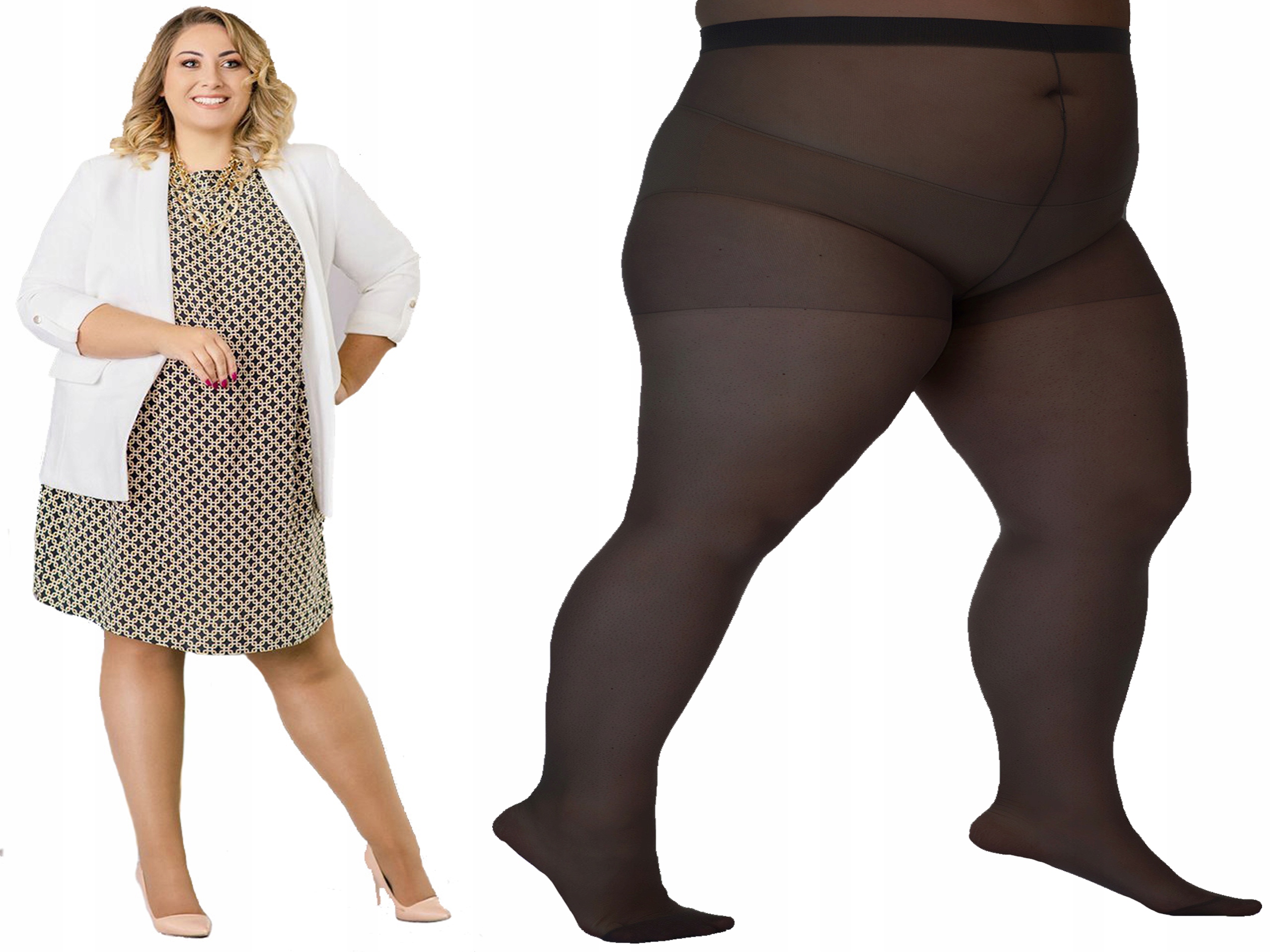 

Rajstopy Lida 20DEN laycra, 5 size++ biodra170, cz