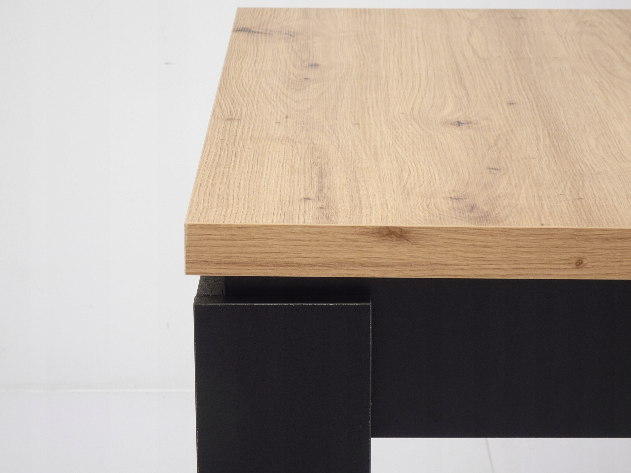 KOMPLET 8 drewnianych krzeseł z PODUSZKĄ velvet+ rozkładany stół do JADALNI Materiał płyta laminowana