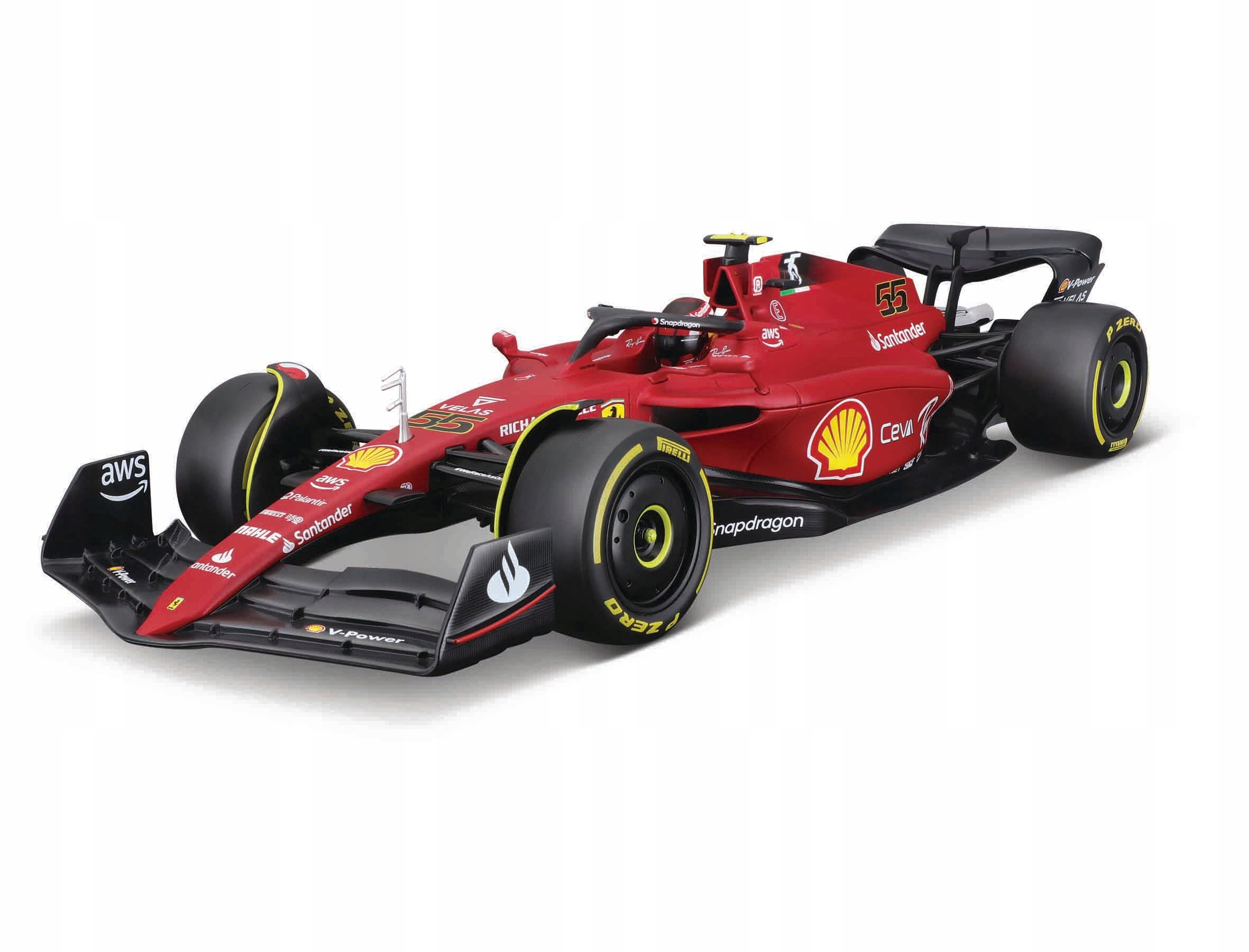 Ferrari Racing F1-75 2022 #55 Sainz1:18 Bburago