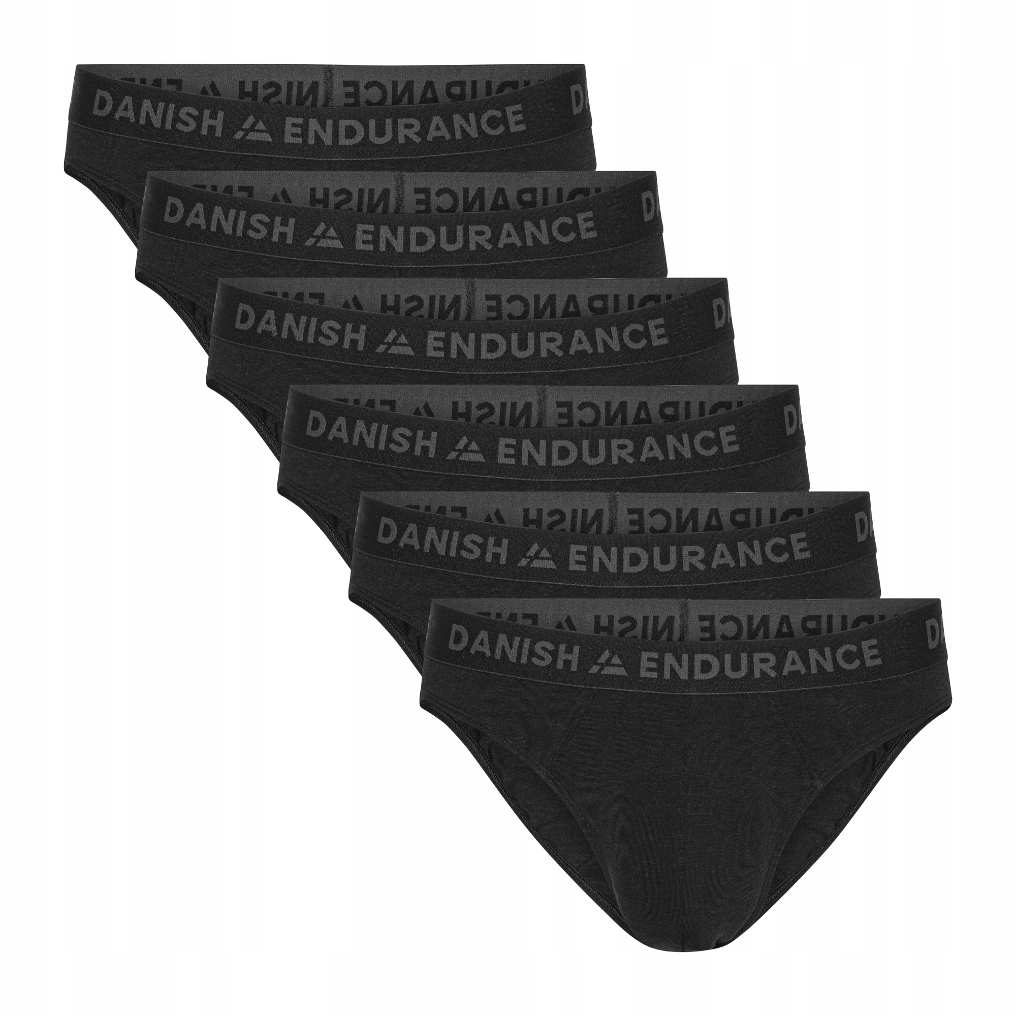 Bambusowe Majtki Danish Endurance Klasyczne Slipy Męskie 6-pak M