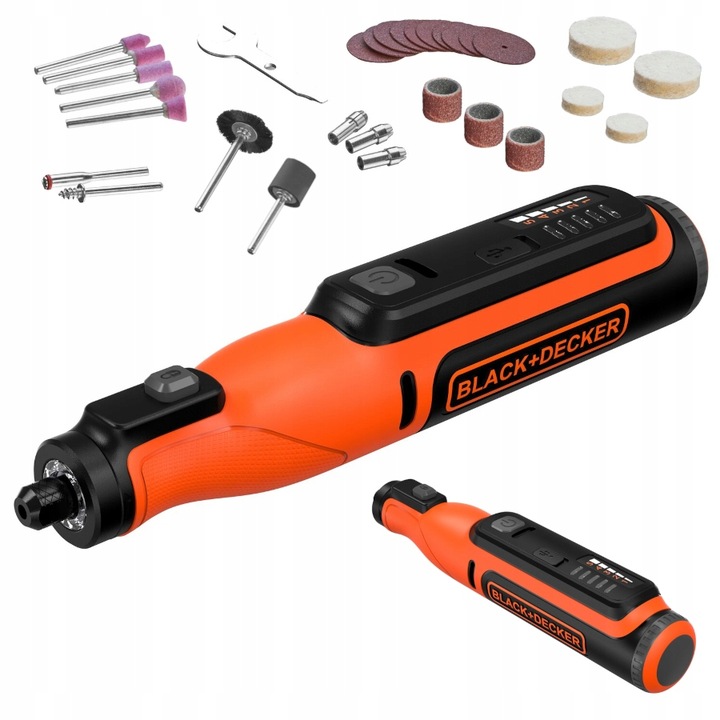 

Szlifierka precyzyjna 37e 7,2V Black Decker BCRT8I