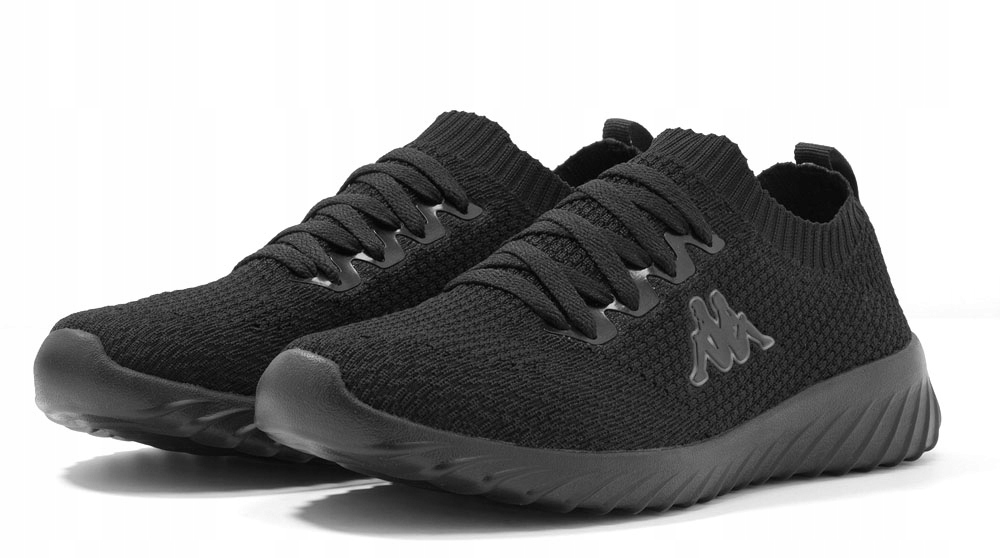 BUTY MĘSKIE KAPPA CZARNE LEKKIE SPORTOWE ROZM.43 Marka Kappa