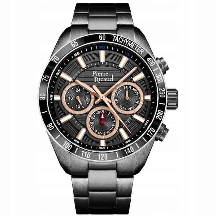 Pánské Hodinky Pierre Ricaud P97031.S1R6QF šedé