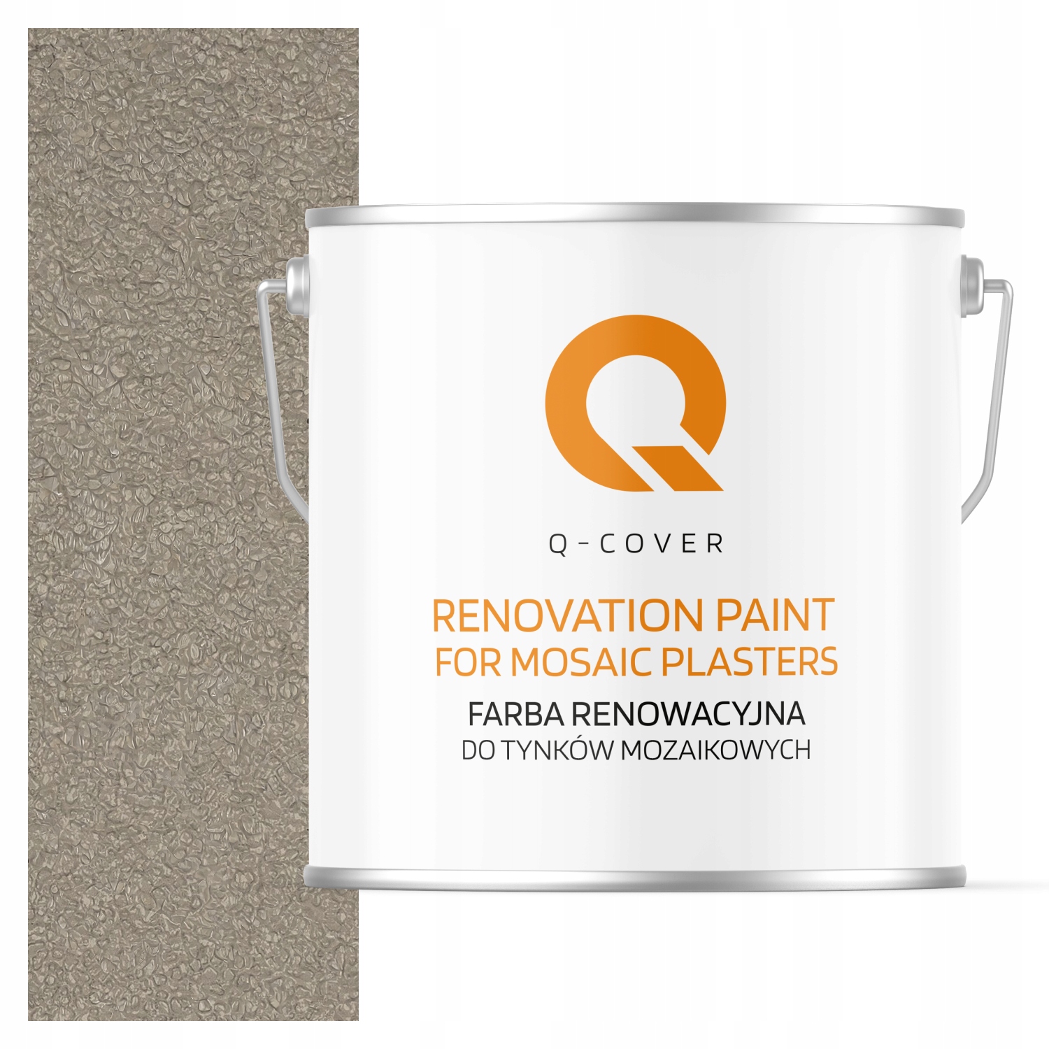 Renovačná farba na mozaikovú omietku 5L Obnova Šedá Béžová Ral 7032
