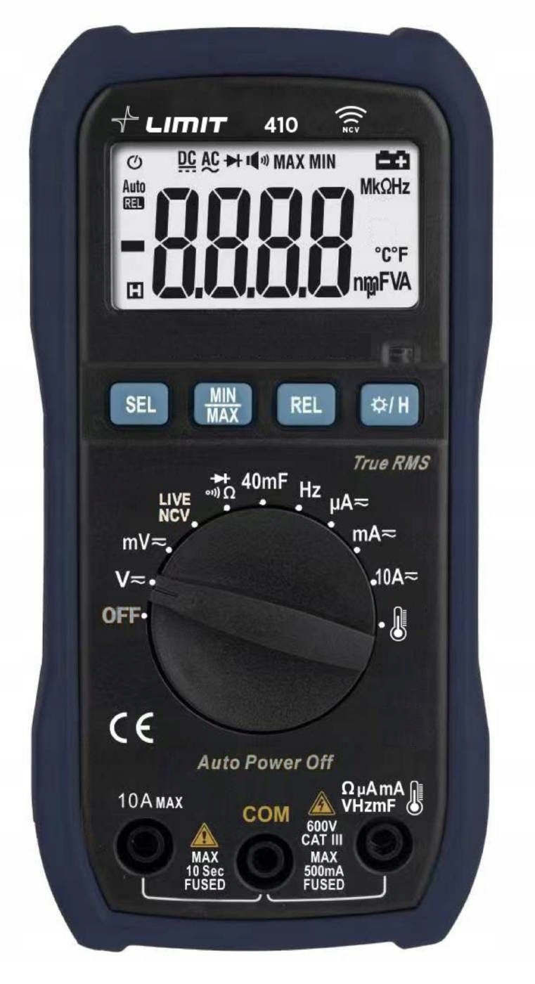 Elektronický multimetr Limit DM 410