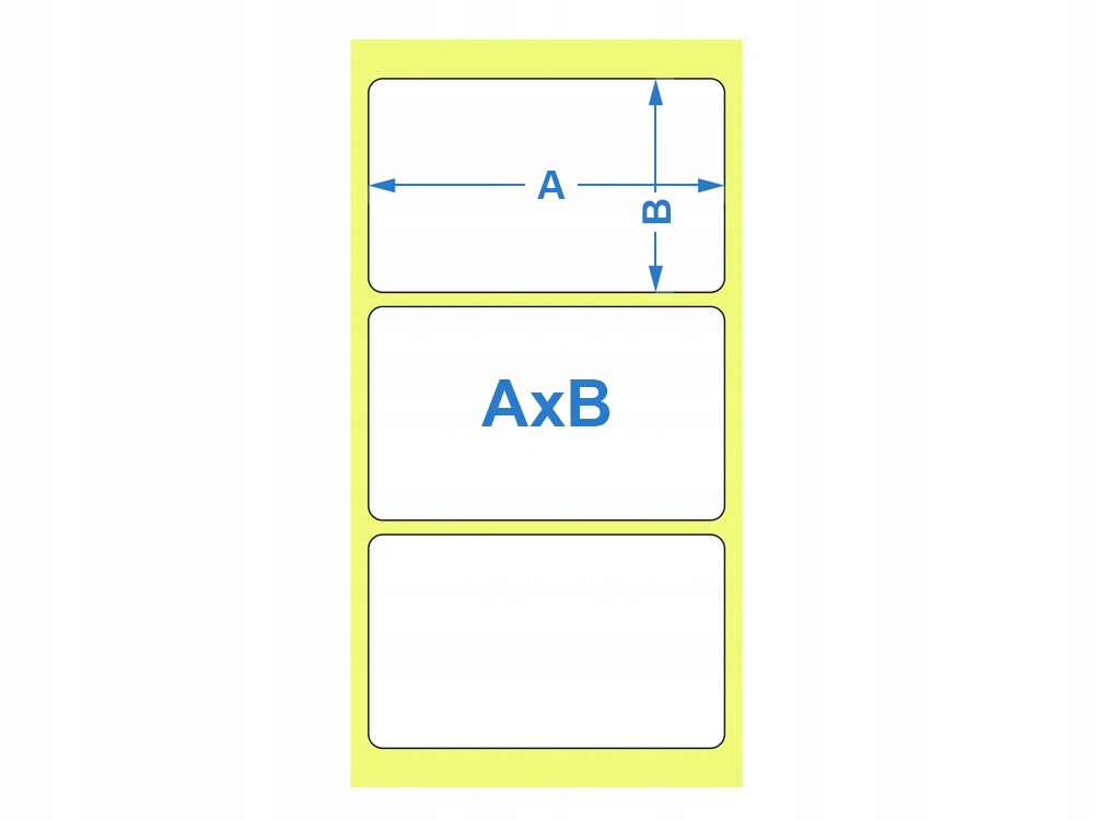 ETYKIETY TERMOTRANSFER SAMOPRZYLEP 75x50 1000 SZT EAN (GTIN) 5903672430159
