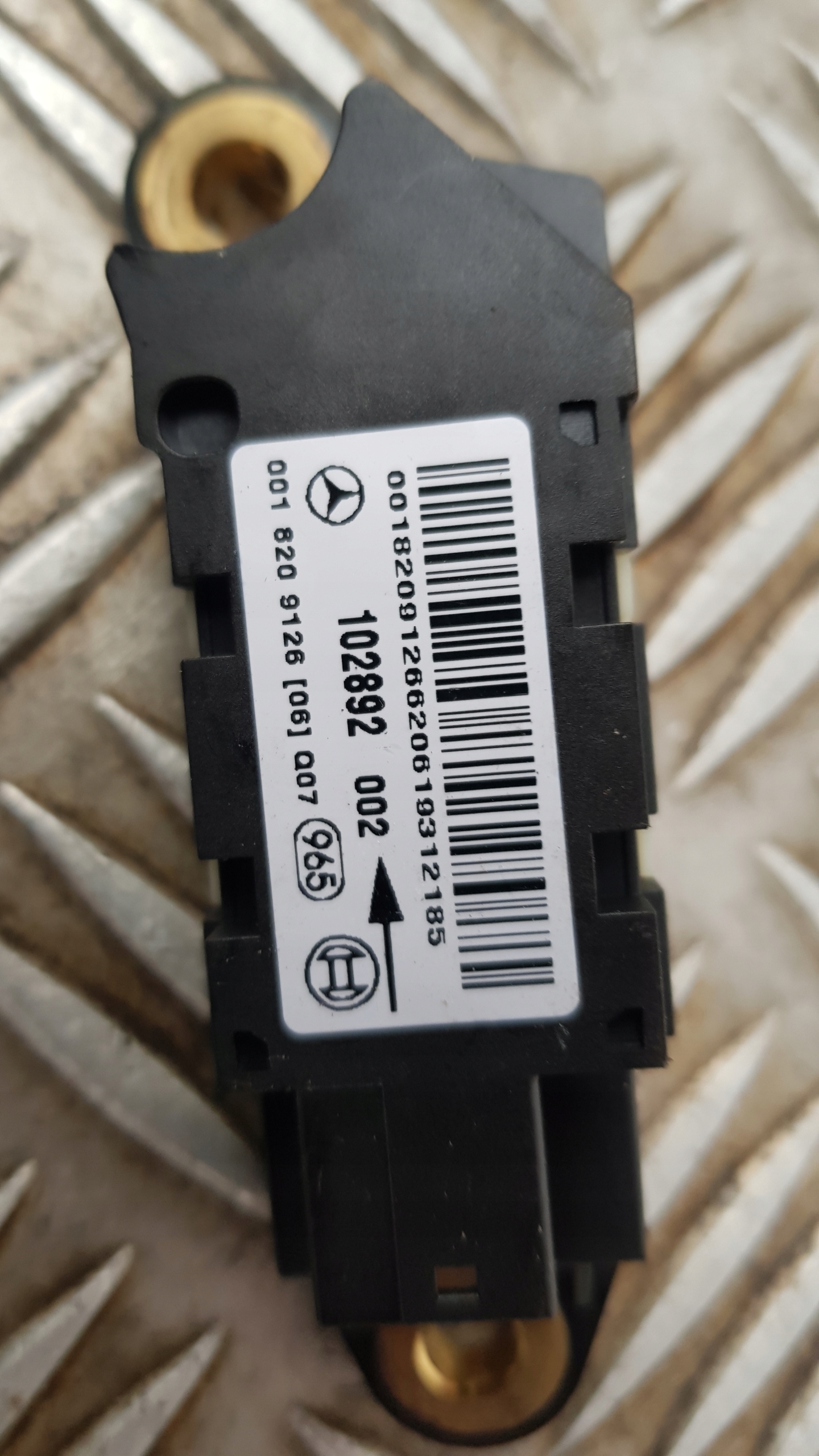 MERCEDES W203 Crashsensor Drucksensor 0018209126