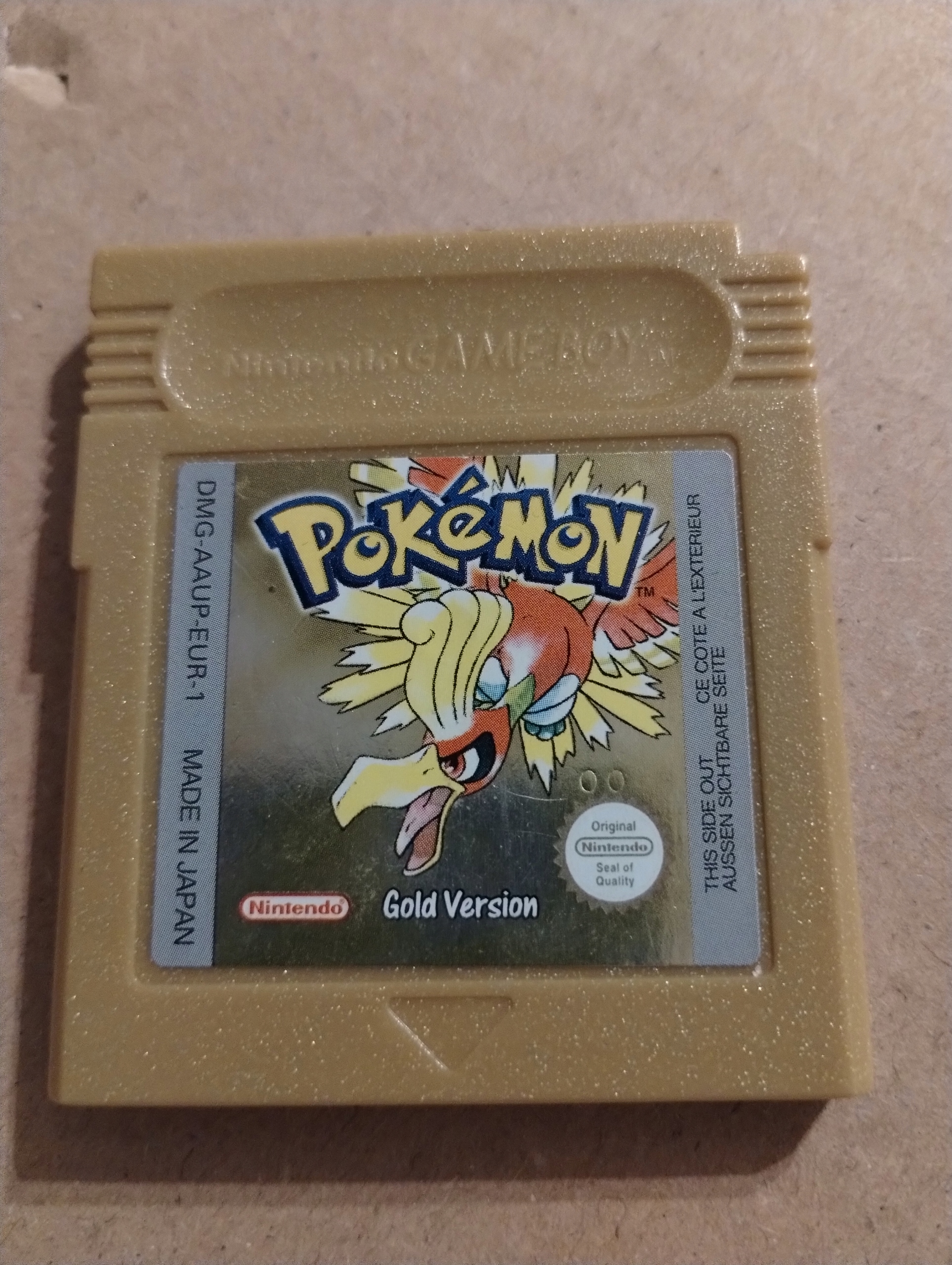 Gra Pokemon Gold Nintendo Game Boy Color