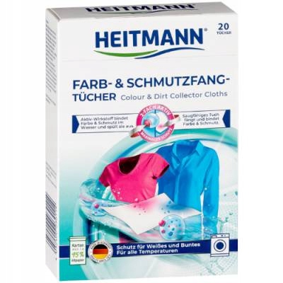 

Heitmann Farb Chusteczki Wyłapujące Kolor 45szt