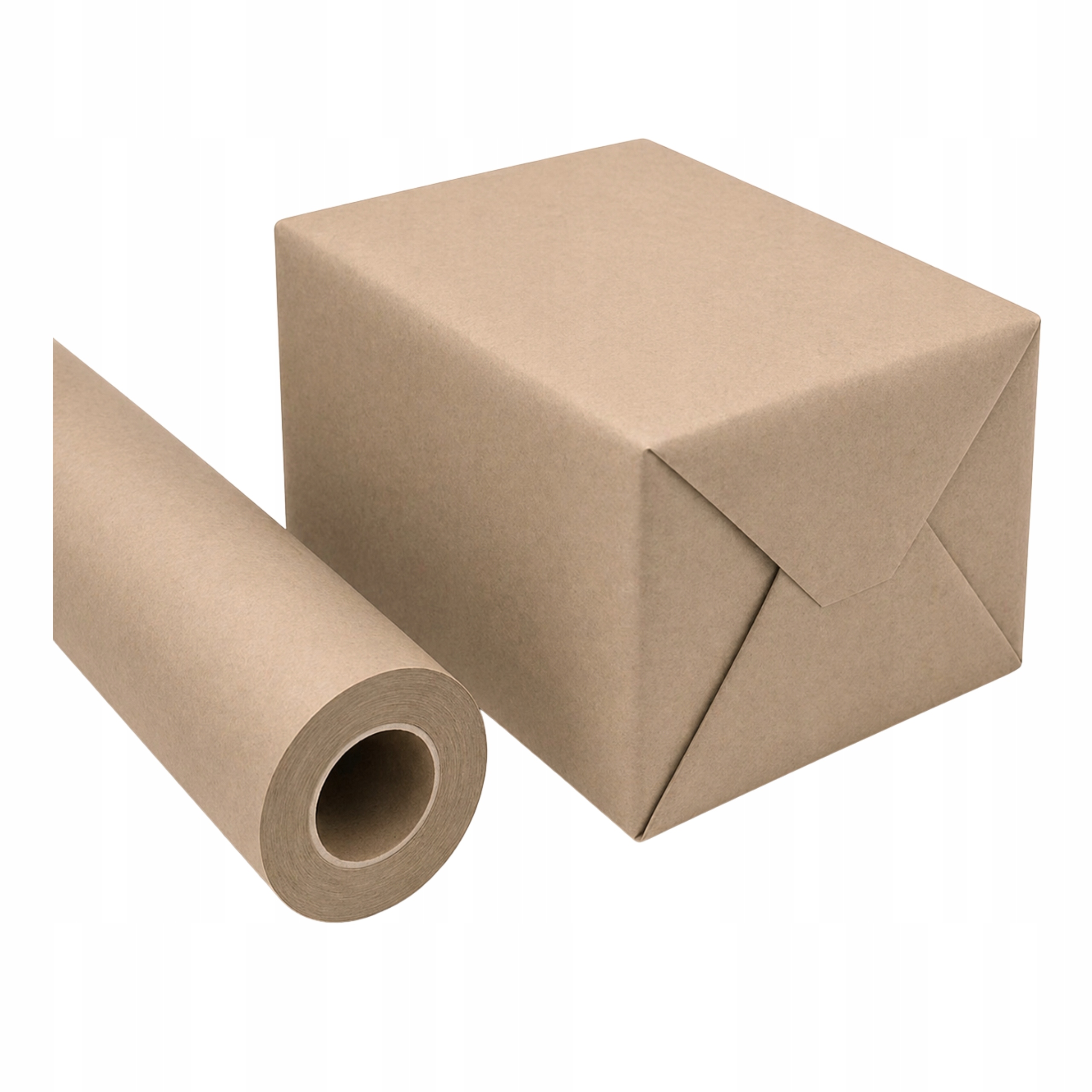 PAPIER PAKOWY Szary EKO Rolka 5kg do Pakowania 60cm