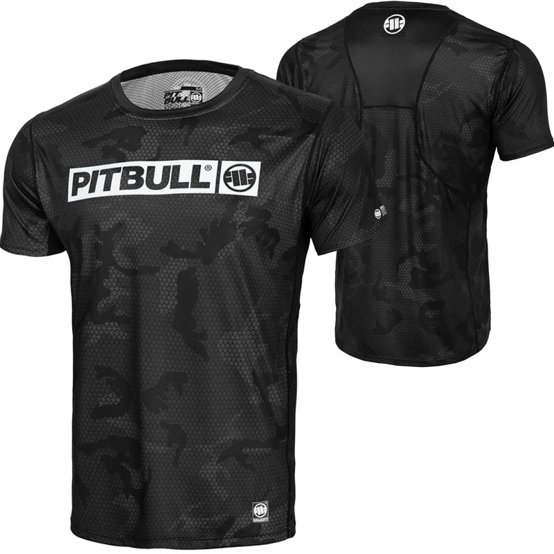 PIT BULL koszulka NET CAMO HILLTOP Sportowa Treningowa od ARI -- M