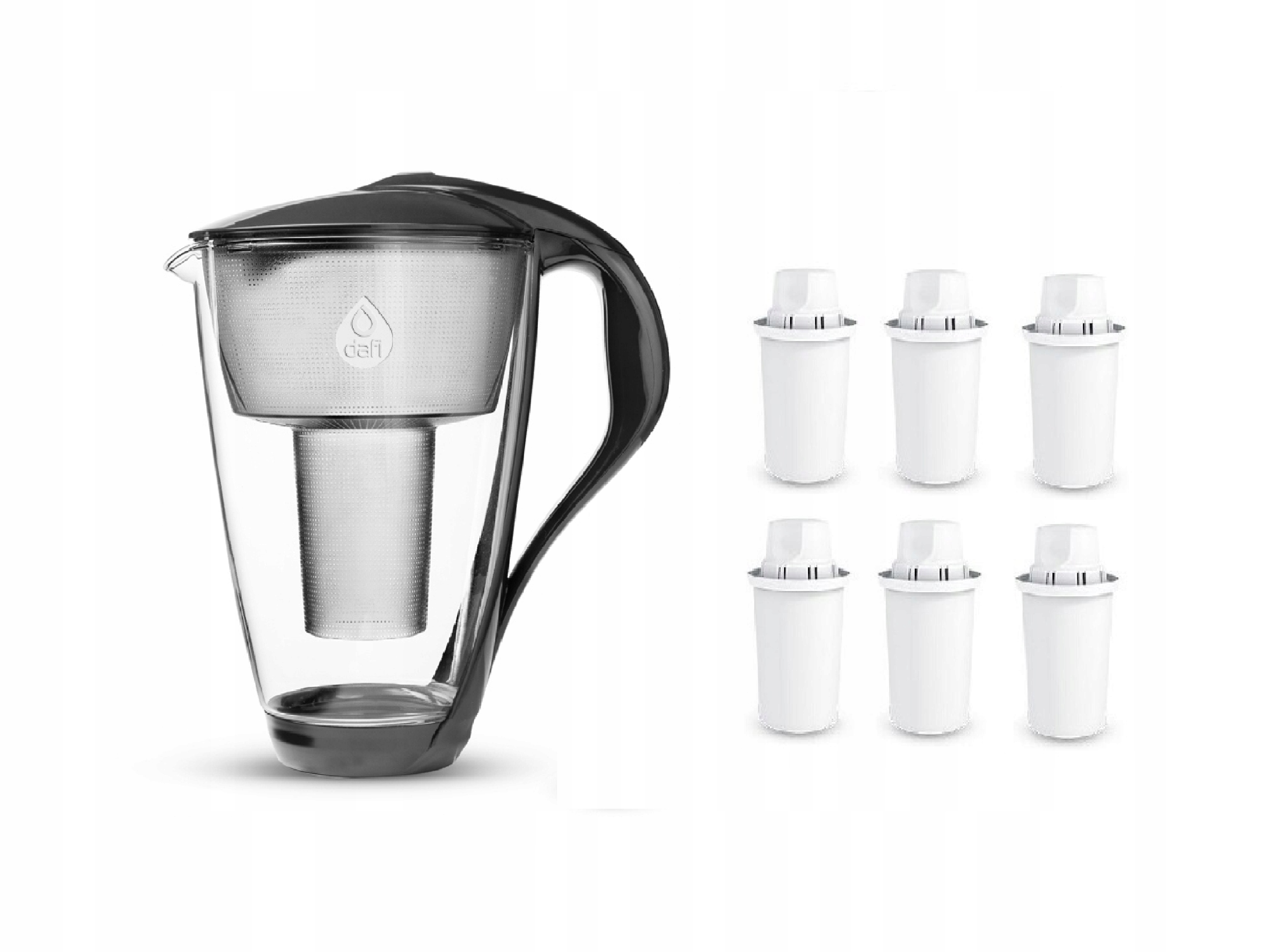 

Dzbanek Filtrujący Dafi Szklany Led 2L+ 6 x Filtr