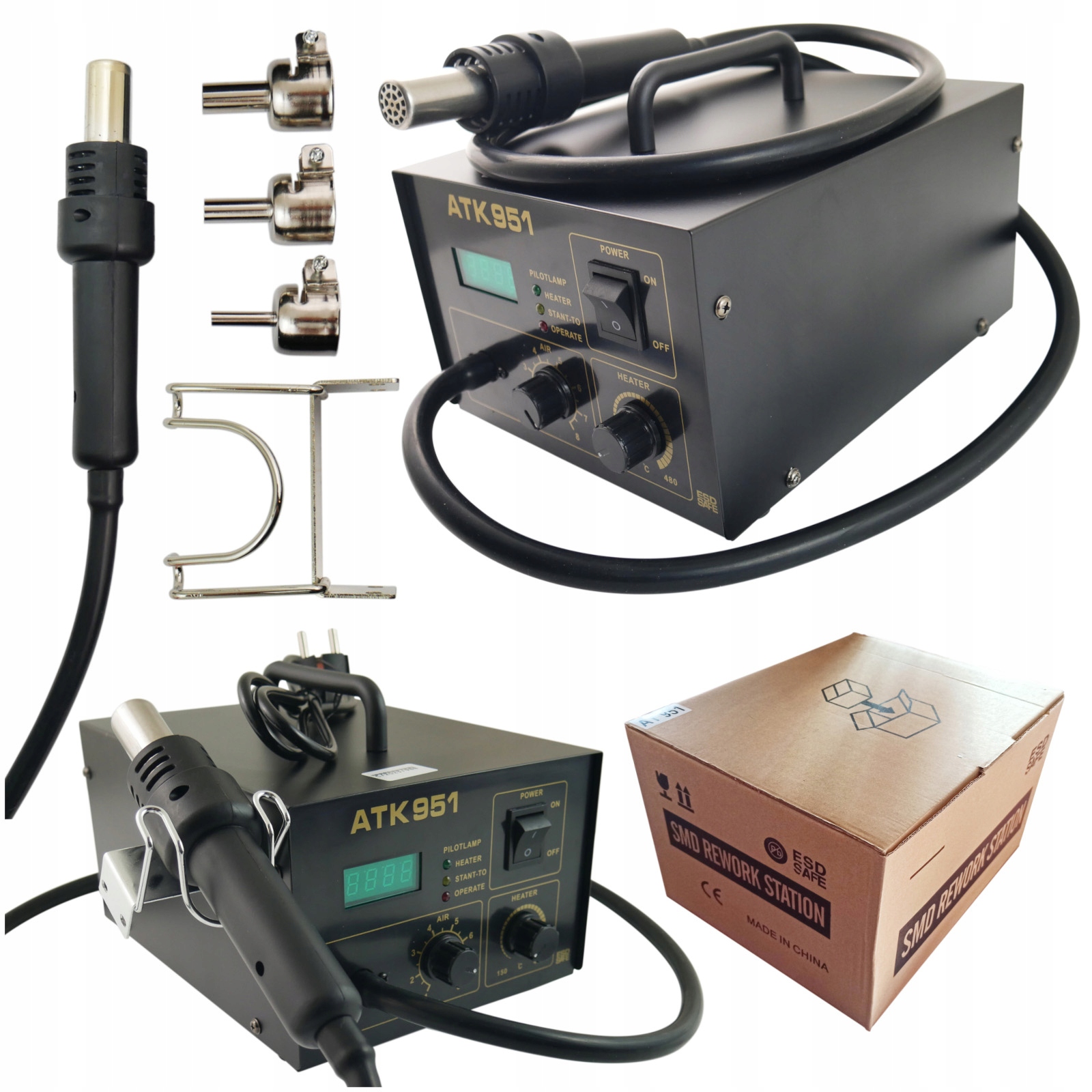 Svářečka plastů pro AT951 pro umělé hmoty Svařovací stroj Páječka