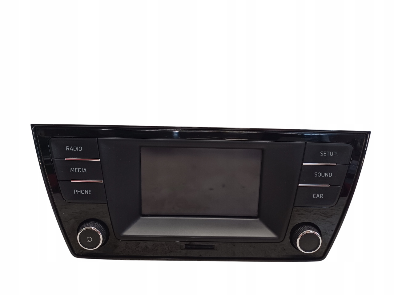 SKODA FABIA 3 III 14- RADIO WYŚWIETLACZ EKRAN 6V0035871