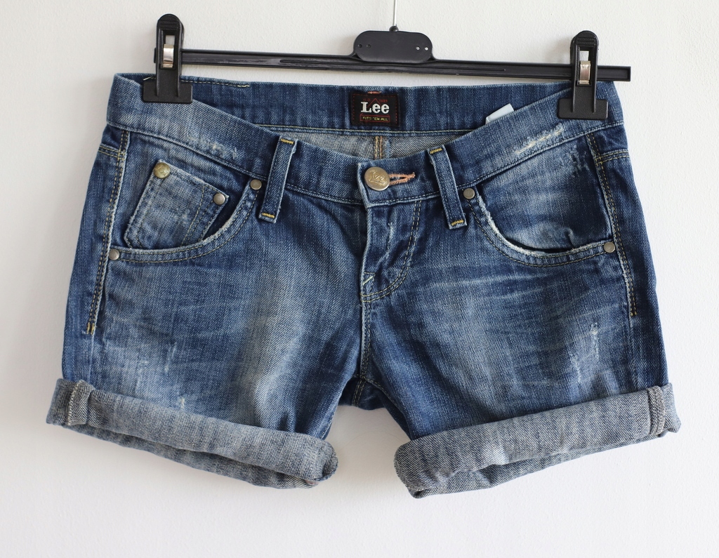 Lee spodenki szorty 26 s przecierane Marka Lee