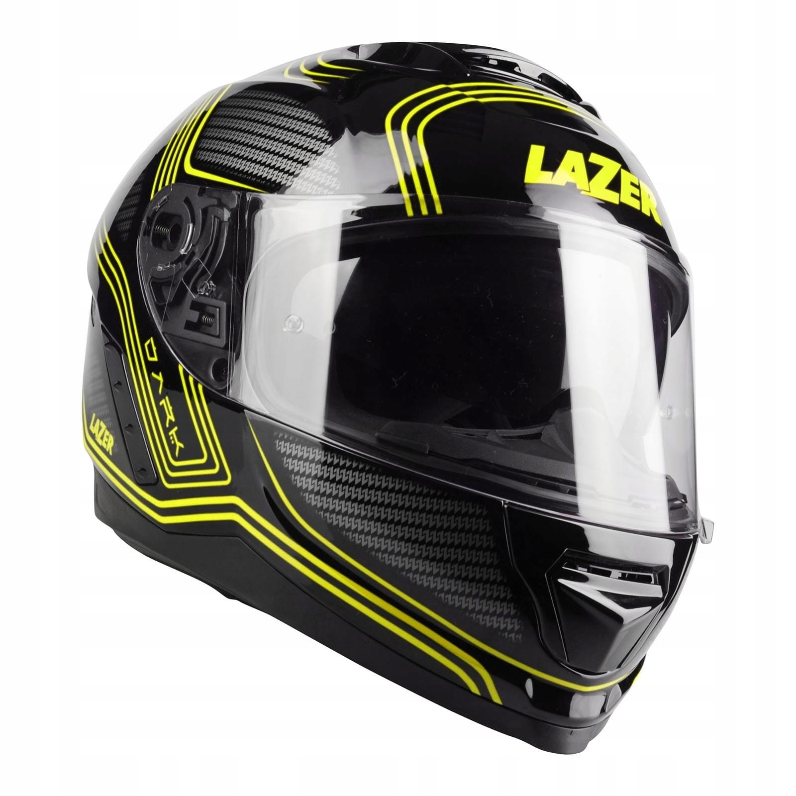 Lazer Rafale Darkside Black/Yell Kask motocyklowy