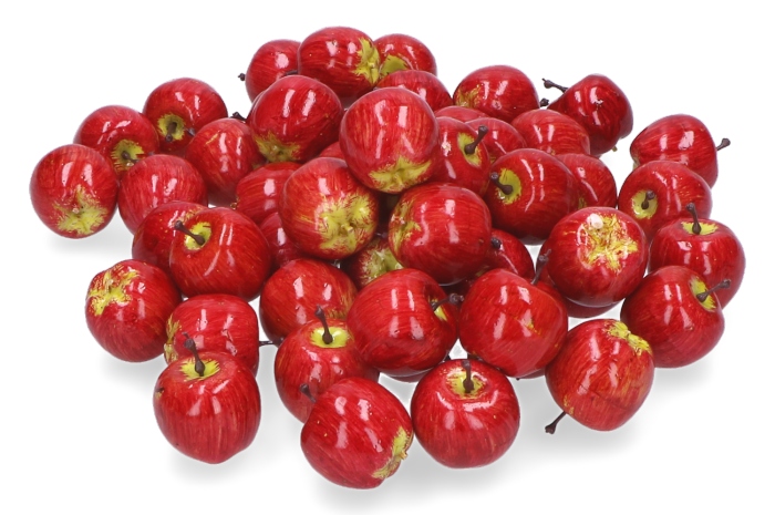

Rajskie jabłuszka sztuczne 50 sztuk 3,5 cm