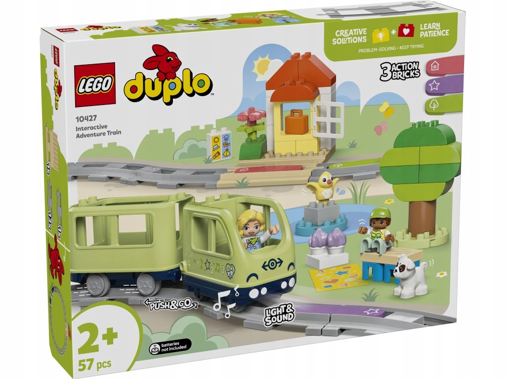 Lego 10427 Duplo Dobrodružství s interaktivním vlakem