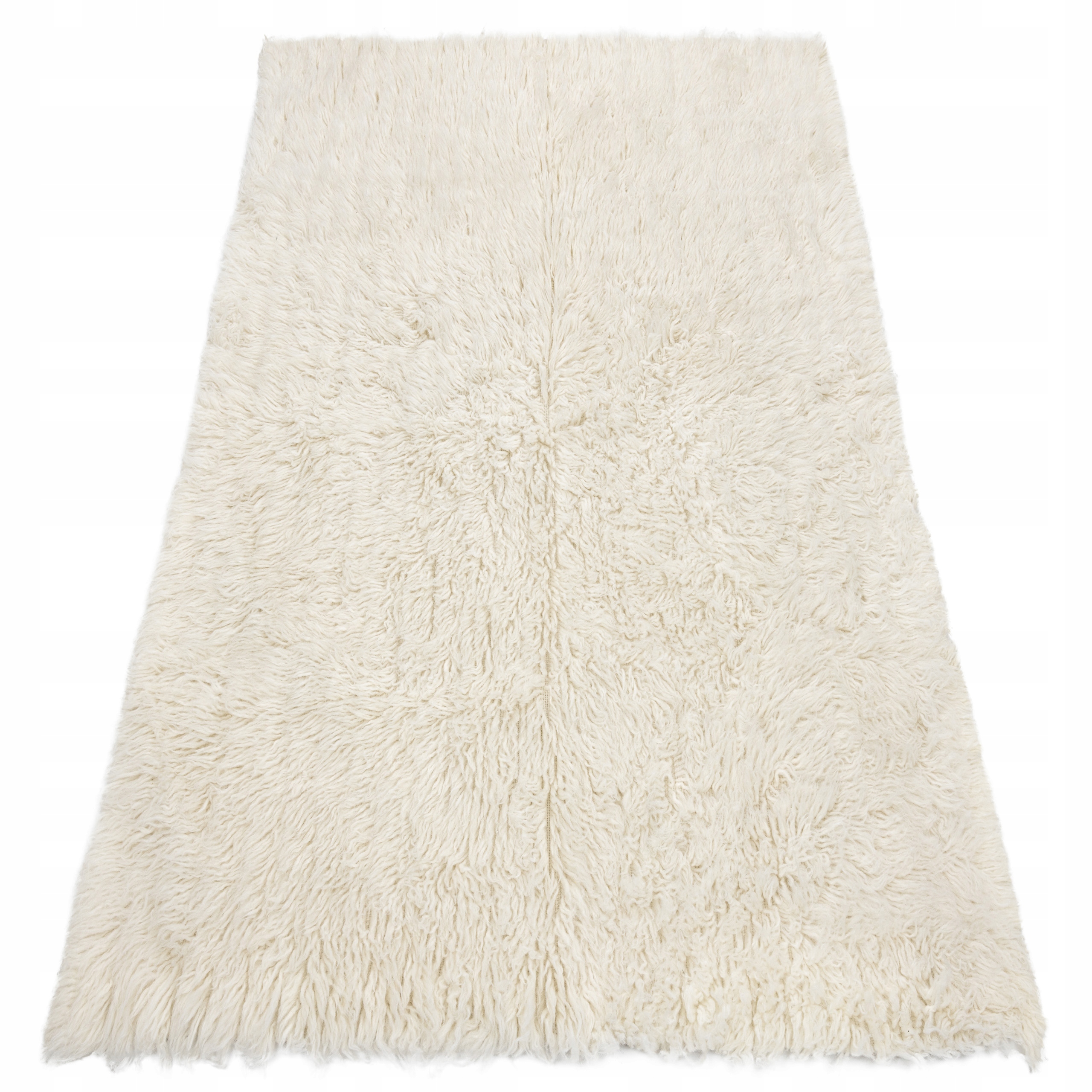 

Flokati wełniane białe 60x120 cm #FL015