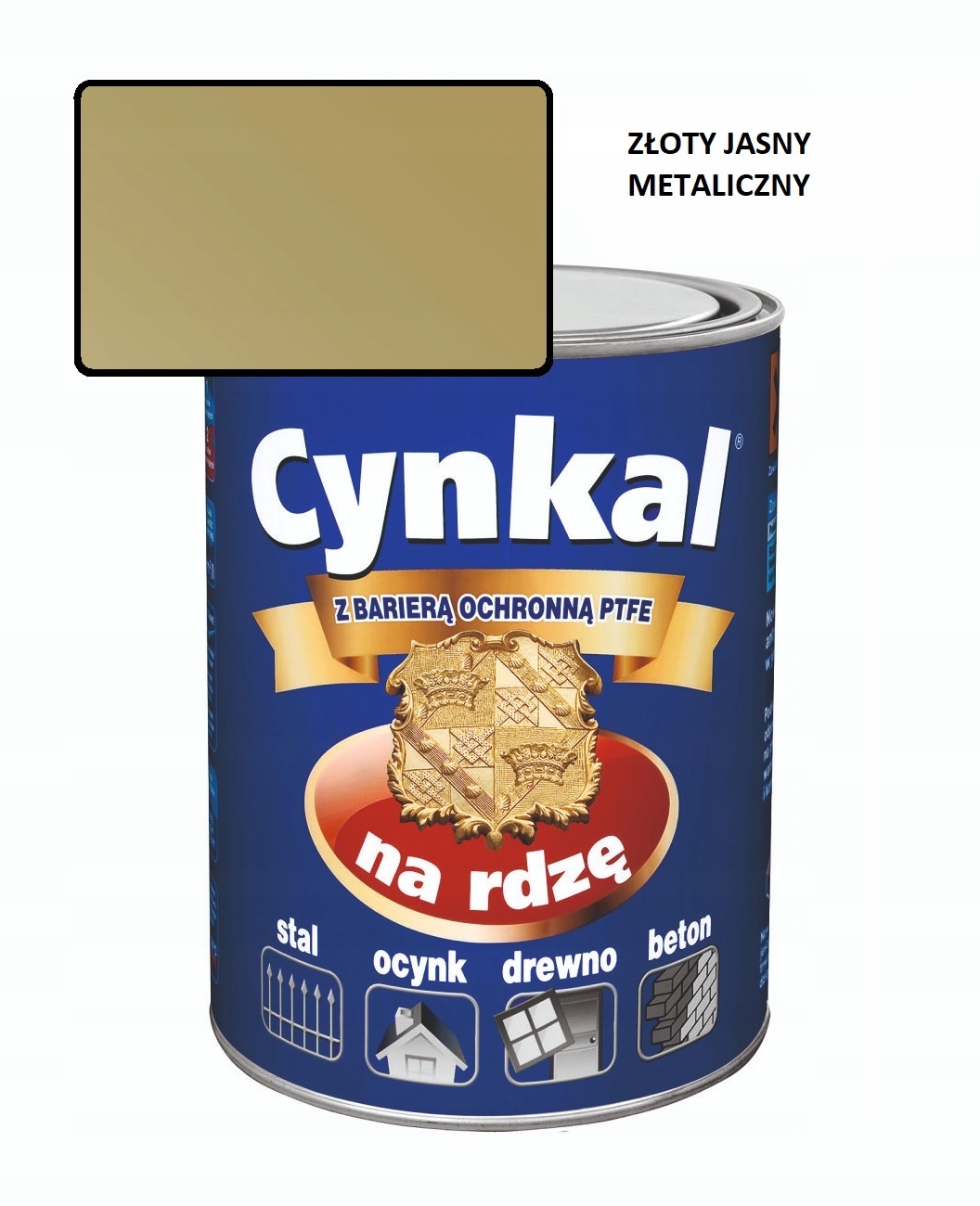 Univerzální Barva Cynkal 10L Světlá Zlatá