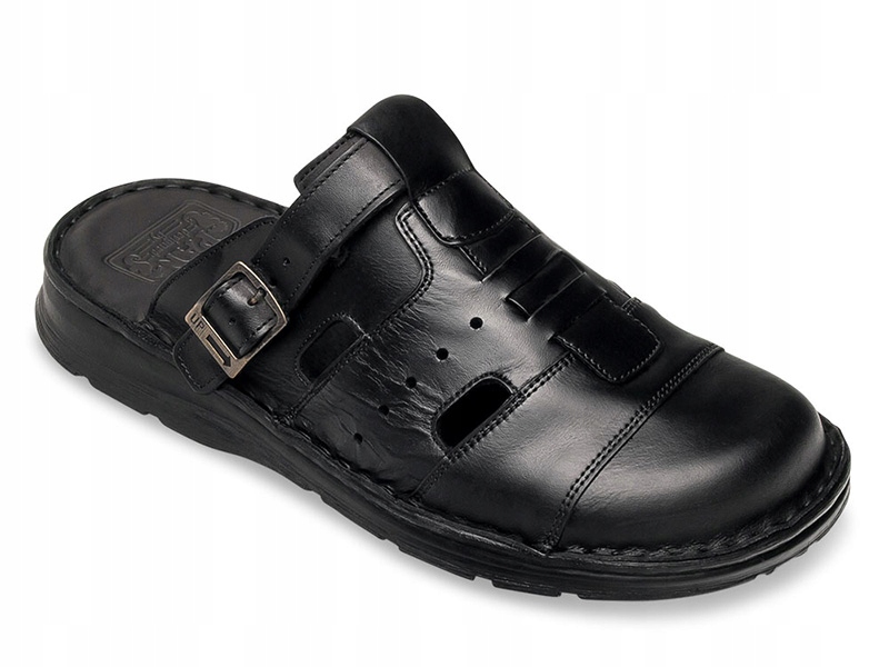 

Klapki Męskie Pan 1343 Czarne 42