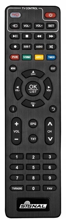 Tuner DVB-T2 HEVC dekoder TV T2-MINI USB 5V Signal Rodzaj tunera DVB-T2