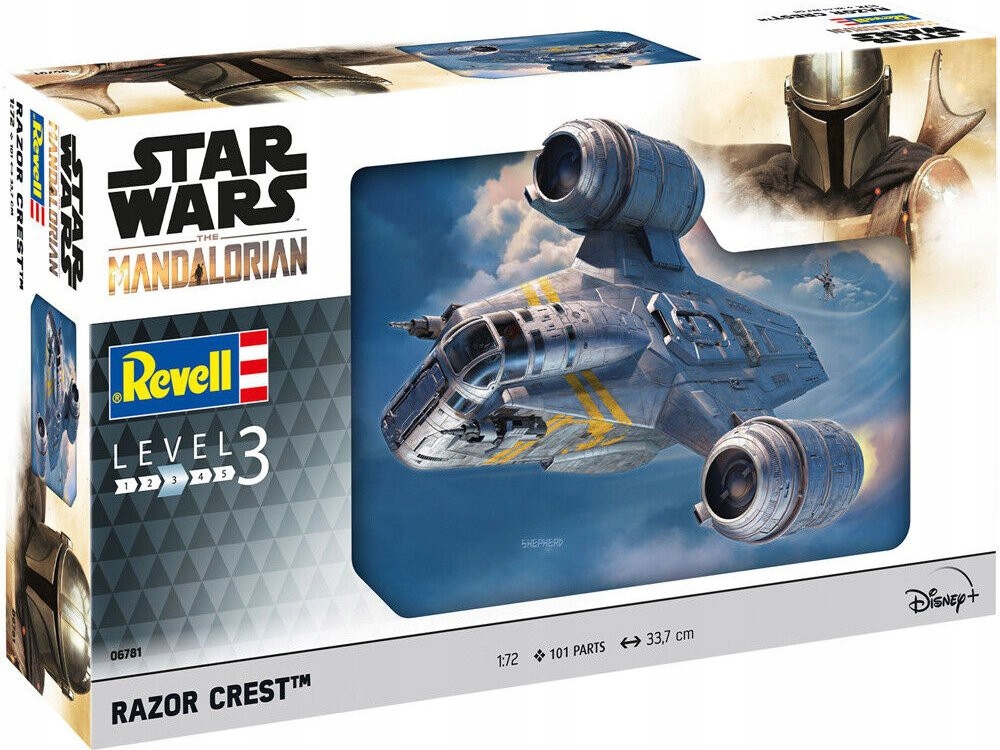 Star Wars Mandalorian Razor Crest 1/72 Revell 06781