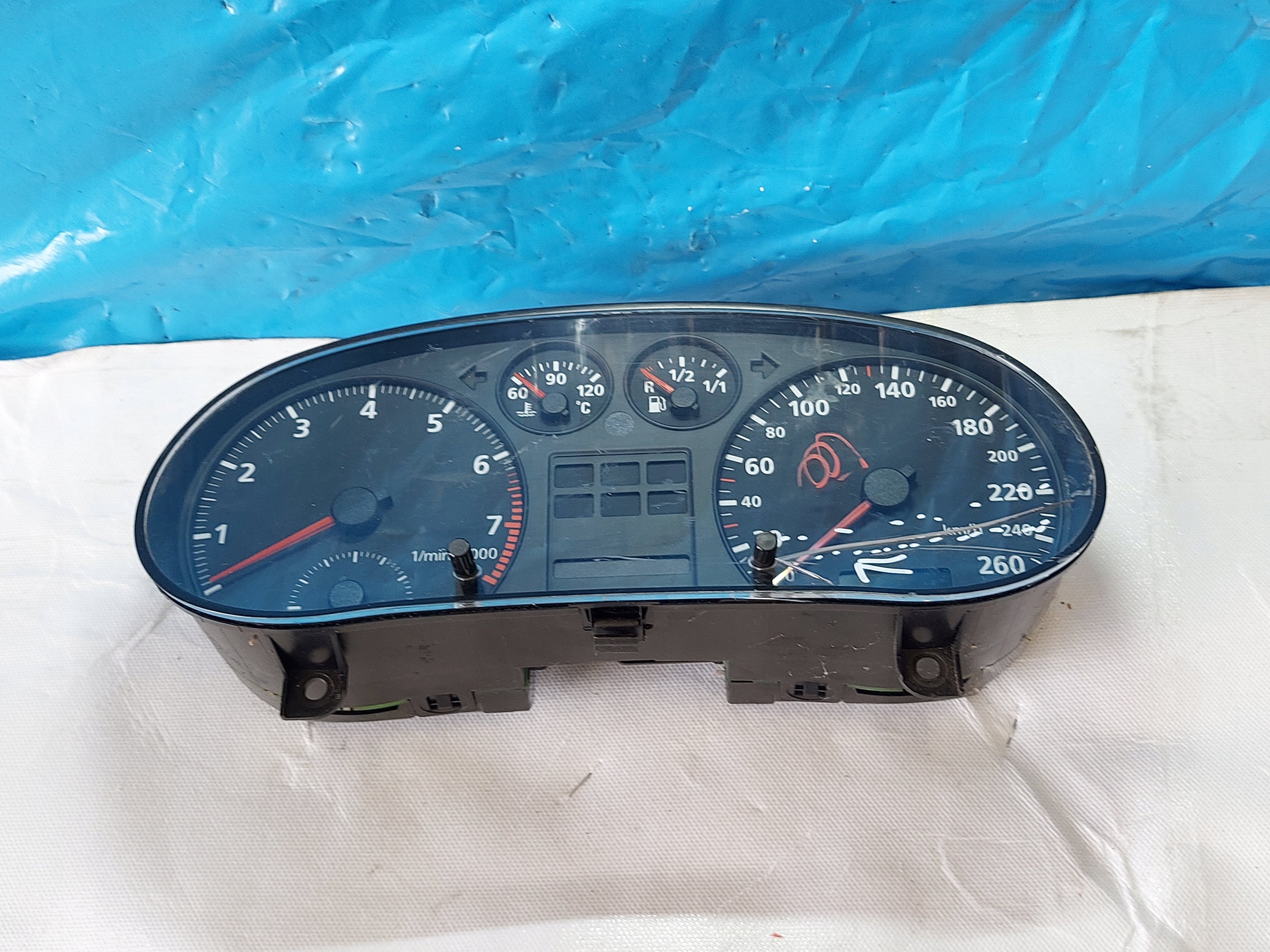 dials clock A3 8L 1.6 B 8L0919860A