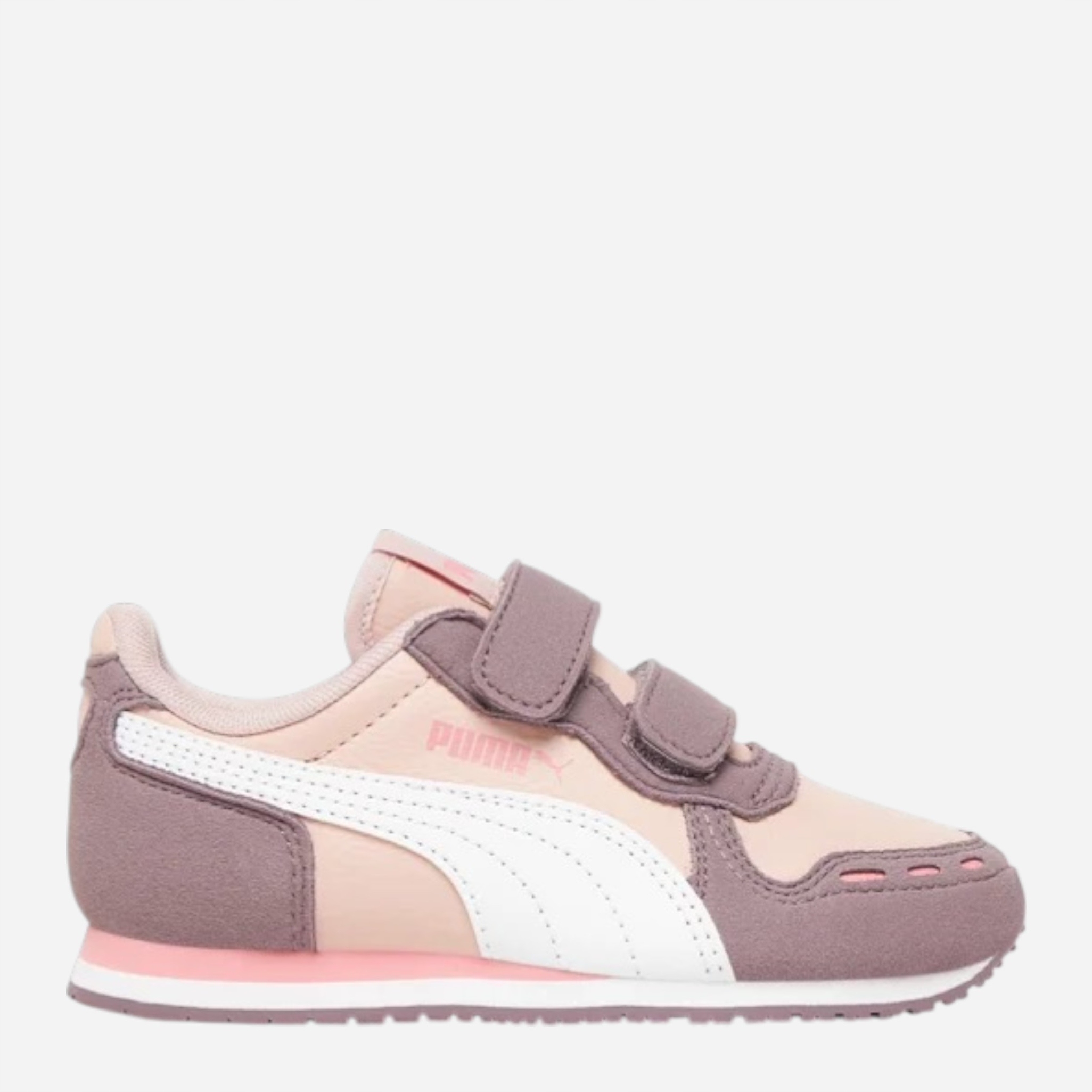 Sneakersy dziecięce dla dziewczynki na rzepy Puma Cabana Racer