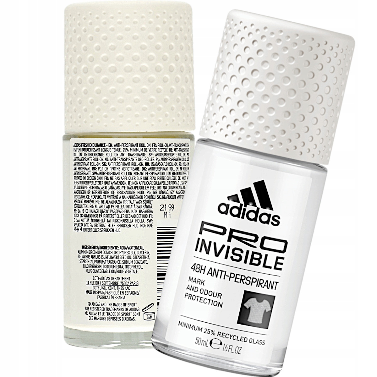 

Adidas Women Roll On Pro Invisible antyperspirant