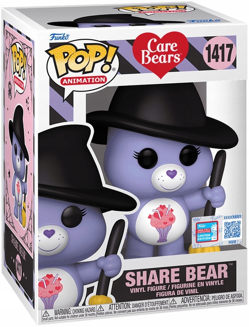 Figurka Funko Pop Care Bears 1417 Share Bear New York Comic Con 2024