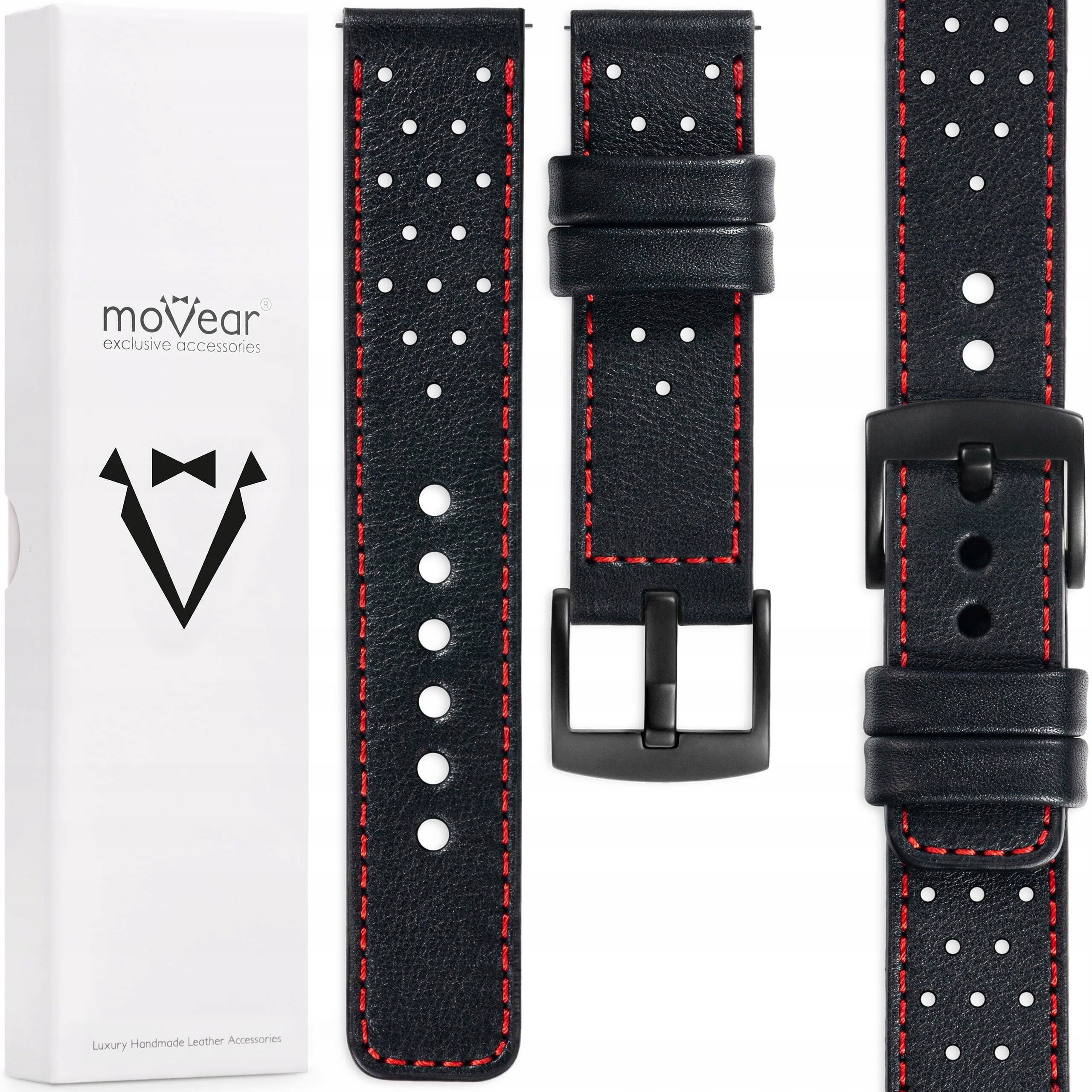 Pásek pro Samsung Galaxy Watch 3 45/46 mm Gear S3 22 mm, prémiová italská kůže