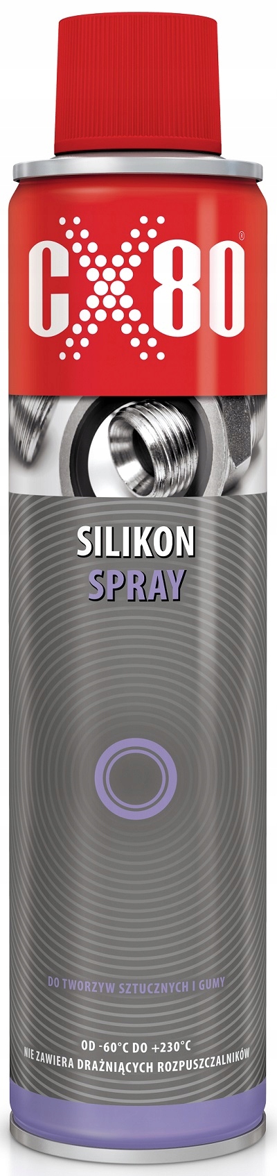 CX-80 Silikon Spray Smar Do Uszczelek Tworzyw Sztucznych Gumy 300 ML