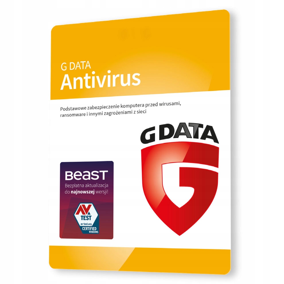 G Data AntiVirus ESD 3PC 1 rok nowa licencja