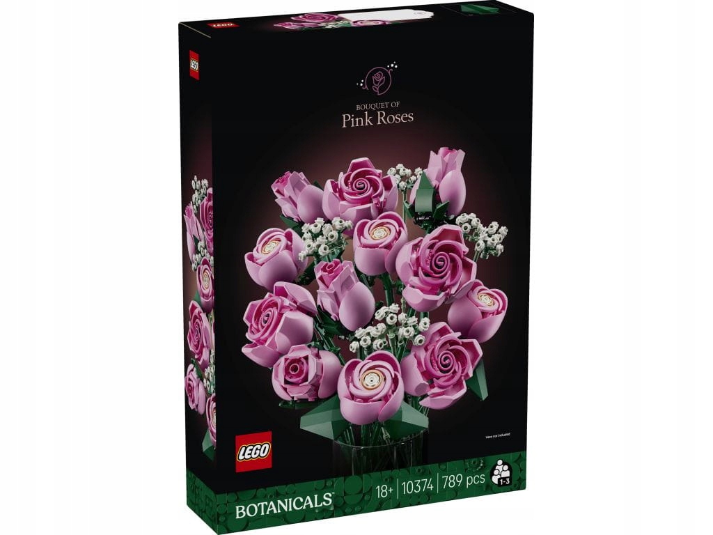 Lego 10374 Botanicals Kytice růžových růží
