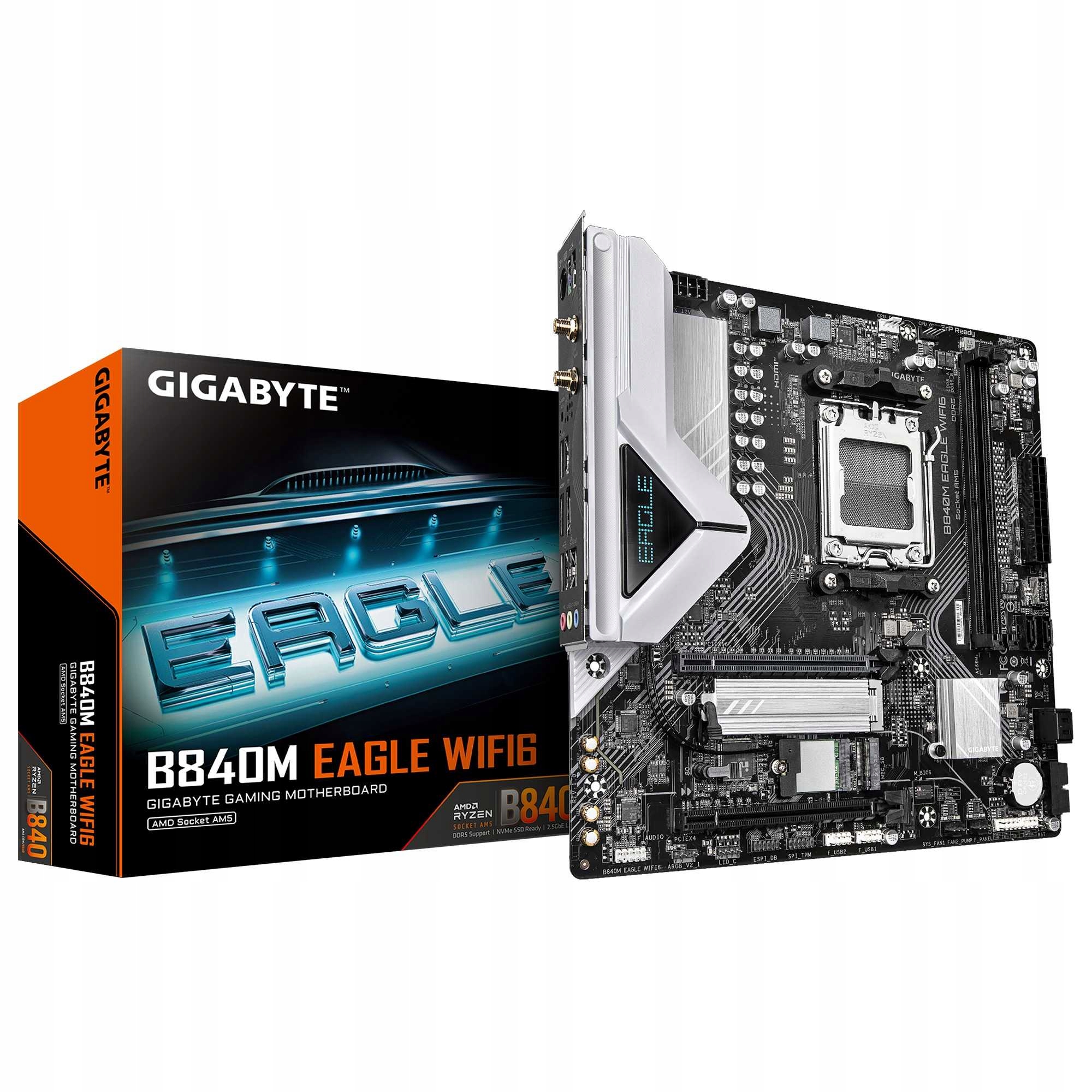 Gigabyte B840M Eagle WIFI6/AM5/mATX