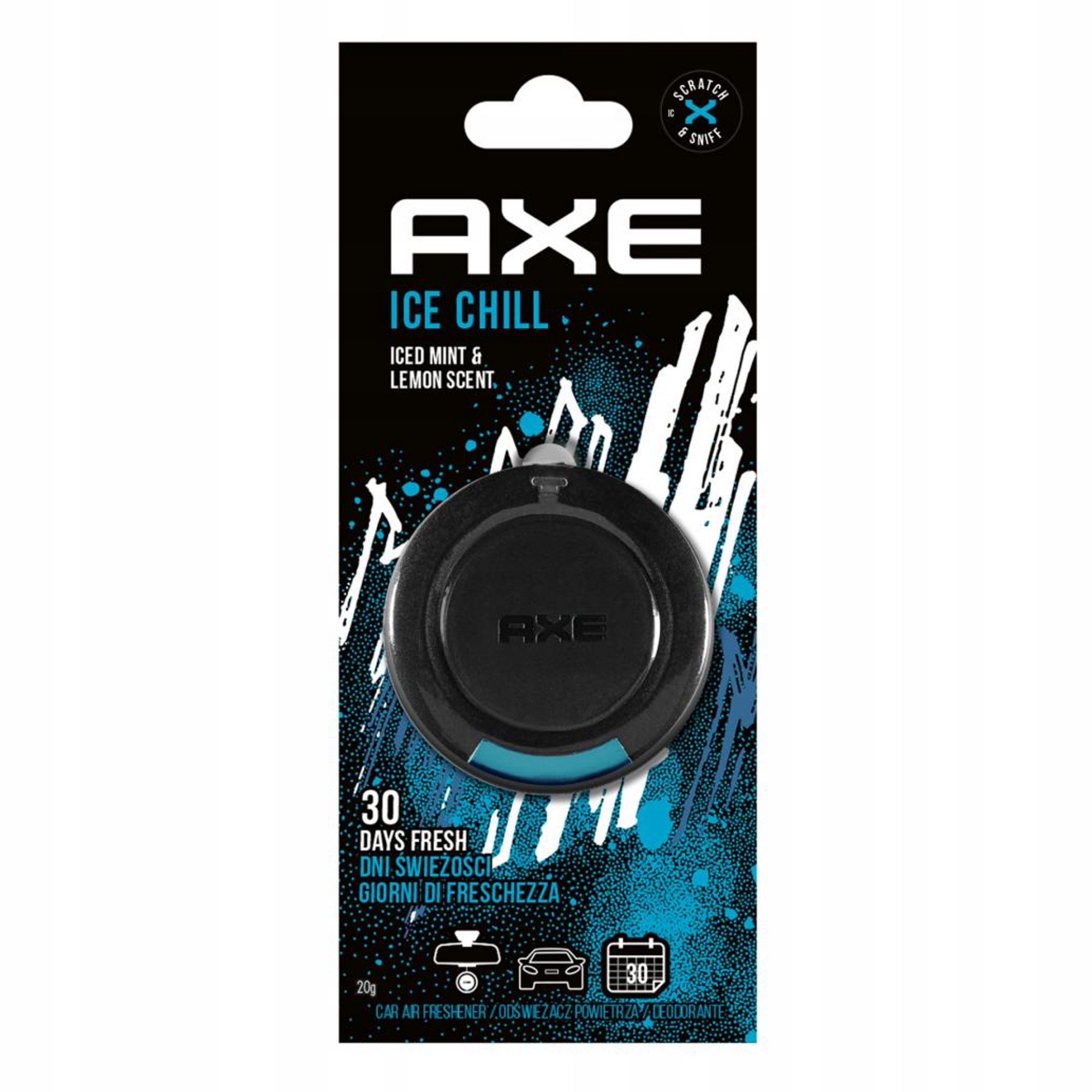 

Axe Zapach Samochodowy Zawieszka Ice Chill