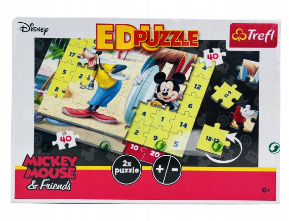 

Trefl Edu Puzzle Myszka Miki i przyjaciele 6+