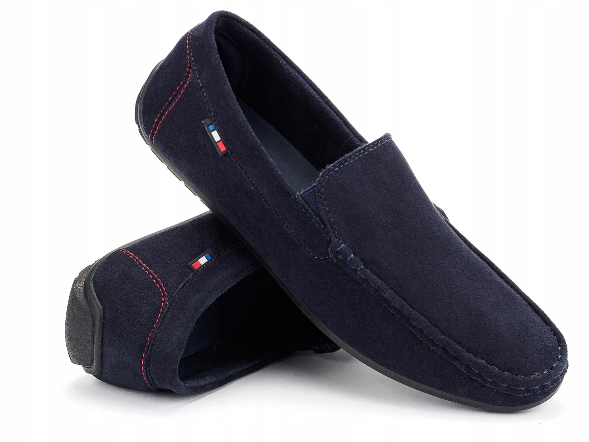 

Buty męskie lekkie mokasyny wsuwane półbuty