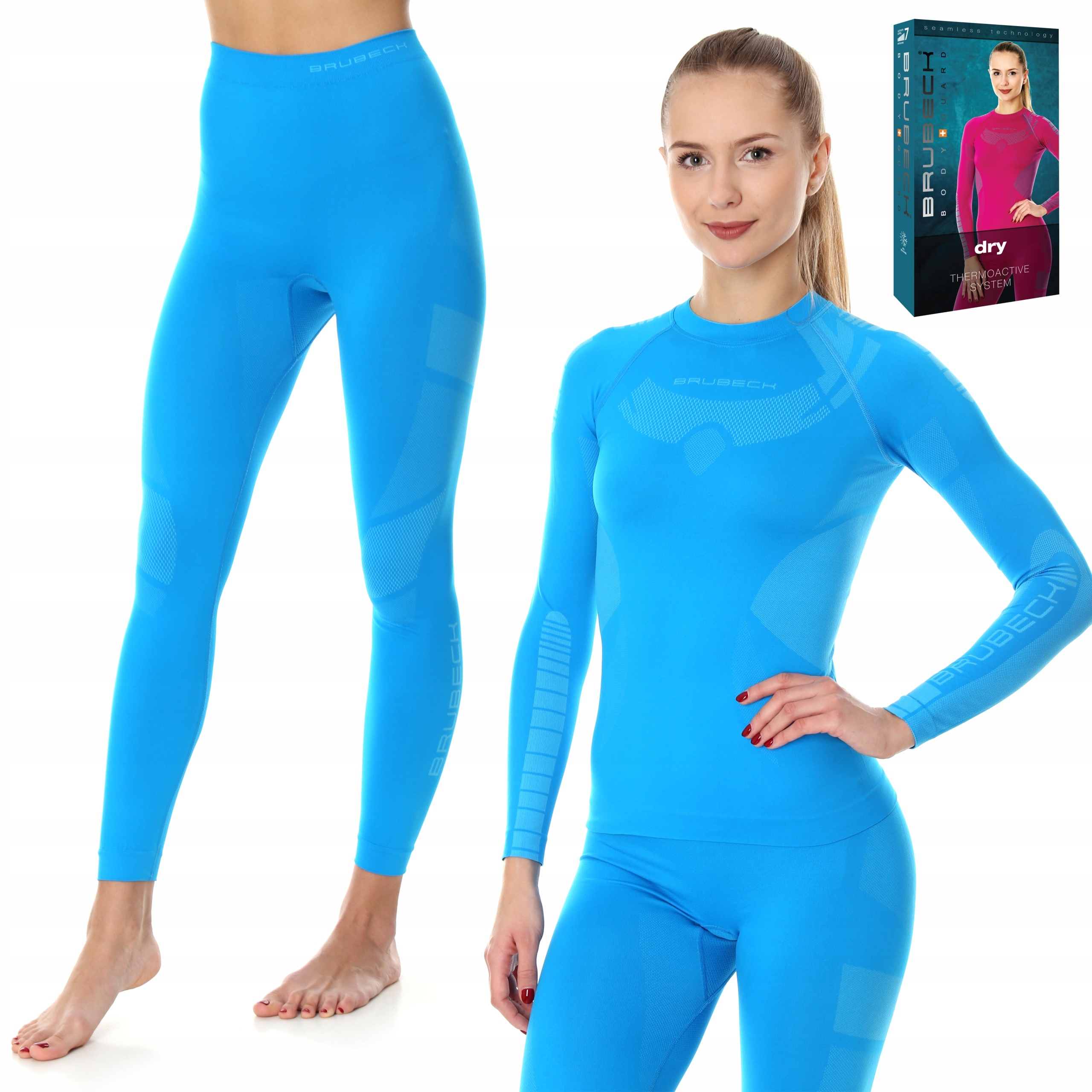 Brubeck Dry dámské Termoaktivní spodní prádlo sada XL