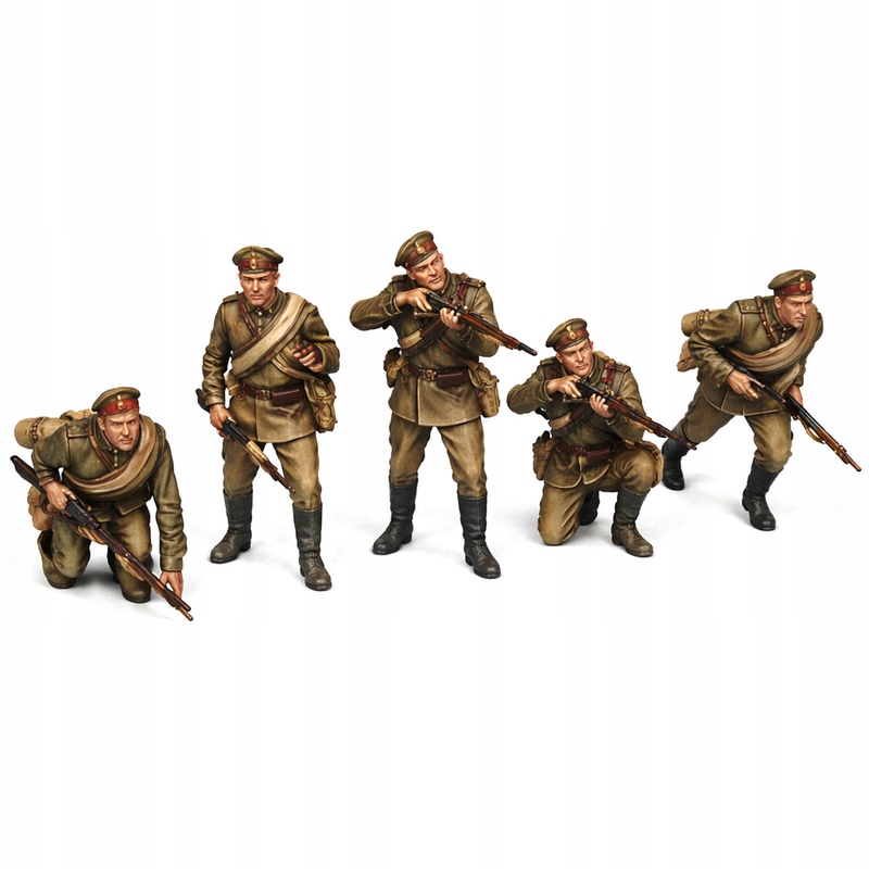 Figurka Zestaw Rosja WW1 Żołnierz Model 3d Skala 1:35