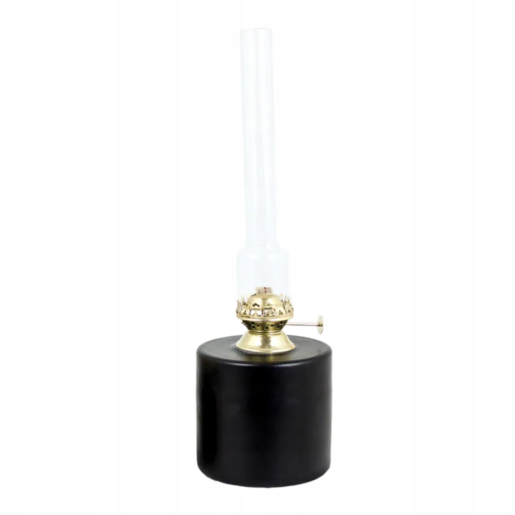 

Lampa Naftowa latarnia metalowa Czarny Mat